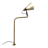 Lampe artisanale d'architecte mid-century