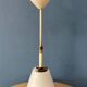 Vintage Louis Kalff Philips OVNI opaline glass pendant light
