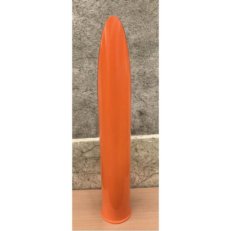 Vintage mirror 1970 orange