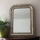 Louis Philippe silver mirror