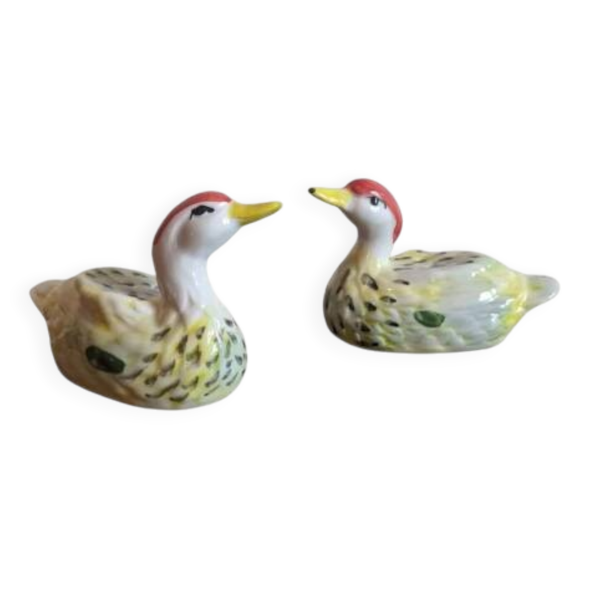Duck salt and pepper shakers