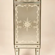 Art Deco Venetian Buffet Bar – Gilded and Bevelled Glass – 1940s