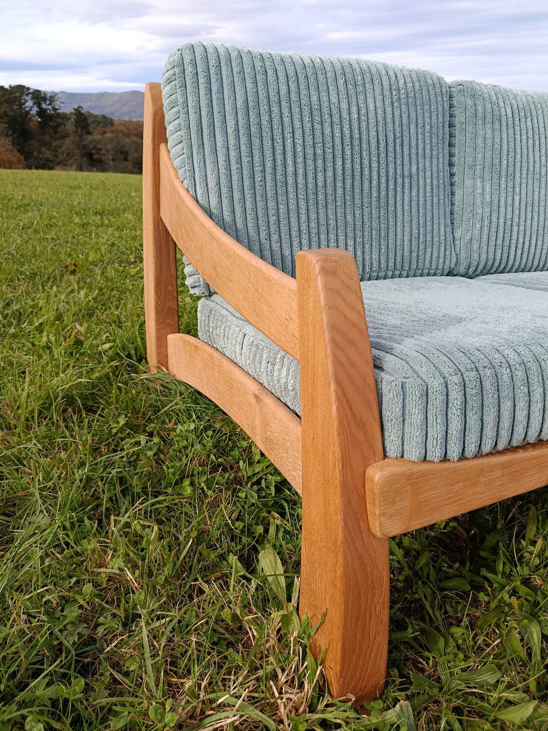 Brutalist living room, Sweden, 1960s