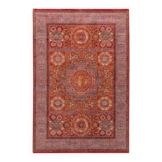 Red MODO oriental rug in wool