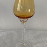 6 colorful murano glasses 1970