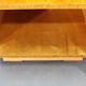 Pair of Art Deco burl wood nightstands, Czechoslovakia, 1940s
