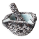 Ceramic mortar fat lava