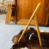Set of 4 folding chairs