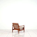 2 chaises longues en teck par Skive Mobelfabrik