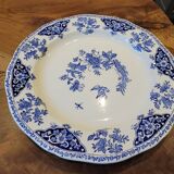 Plat bleu en gien