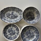 Luneville plates and dishes
