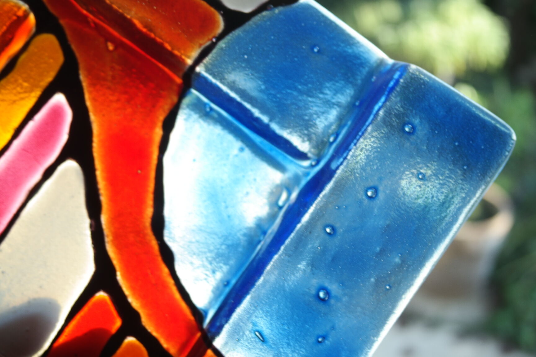 Empty murano glass pocket