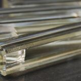 Lot of 6 Mid Century Chekoslovakia Crystal Knife Rests
