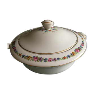 Old Limoges porcelain soup kitchen