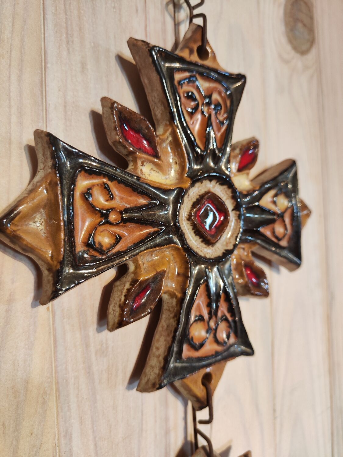 Huguenot Cross by Roland Zobel, circa 1960.