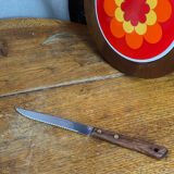Plateau, wooden and ceramic chopping board, 1970s