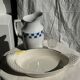 Large Italian goose-shaped dish 49cm