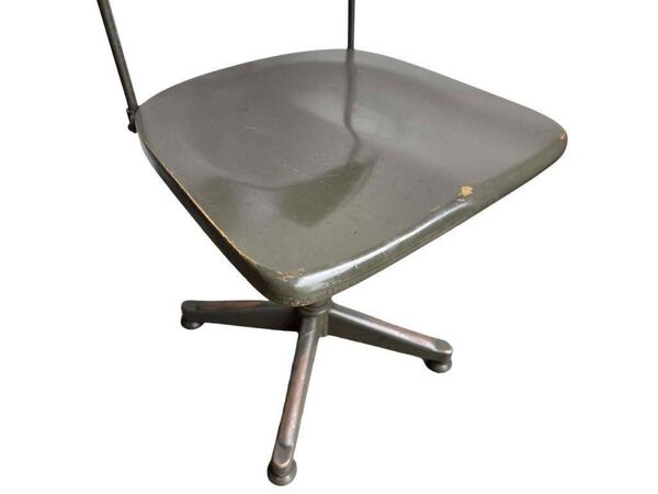Chaise de bureau industrielle vintage / chaise de bureau tubax