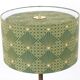 Pair of table lamps or accent lamps in brass and leather by J.T. Kalmar, Mid-Century, Austria, 1960s.