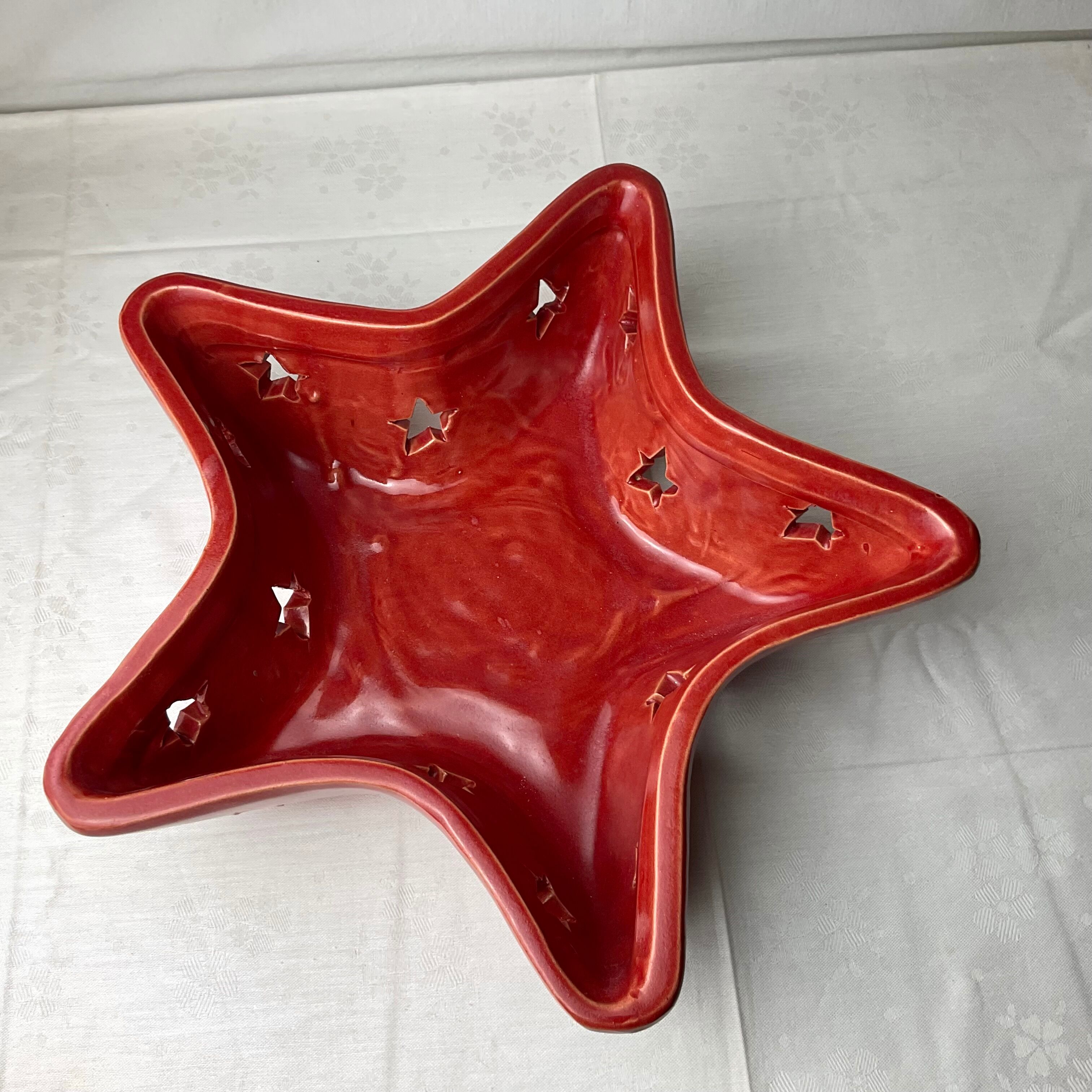 Ceramic star pocket tray