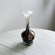 Opaline glass vase.