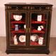 vitrine de collectionneur d'époque Napoléon III