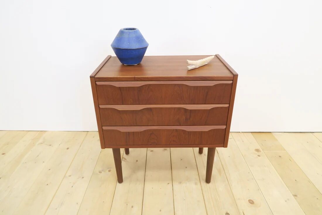 Table de chevet danoise en teck, années 1960