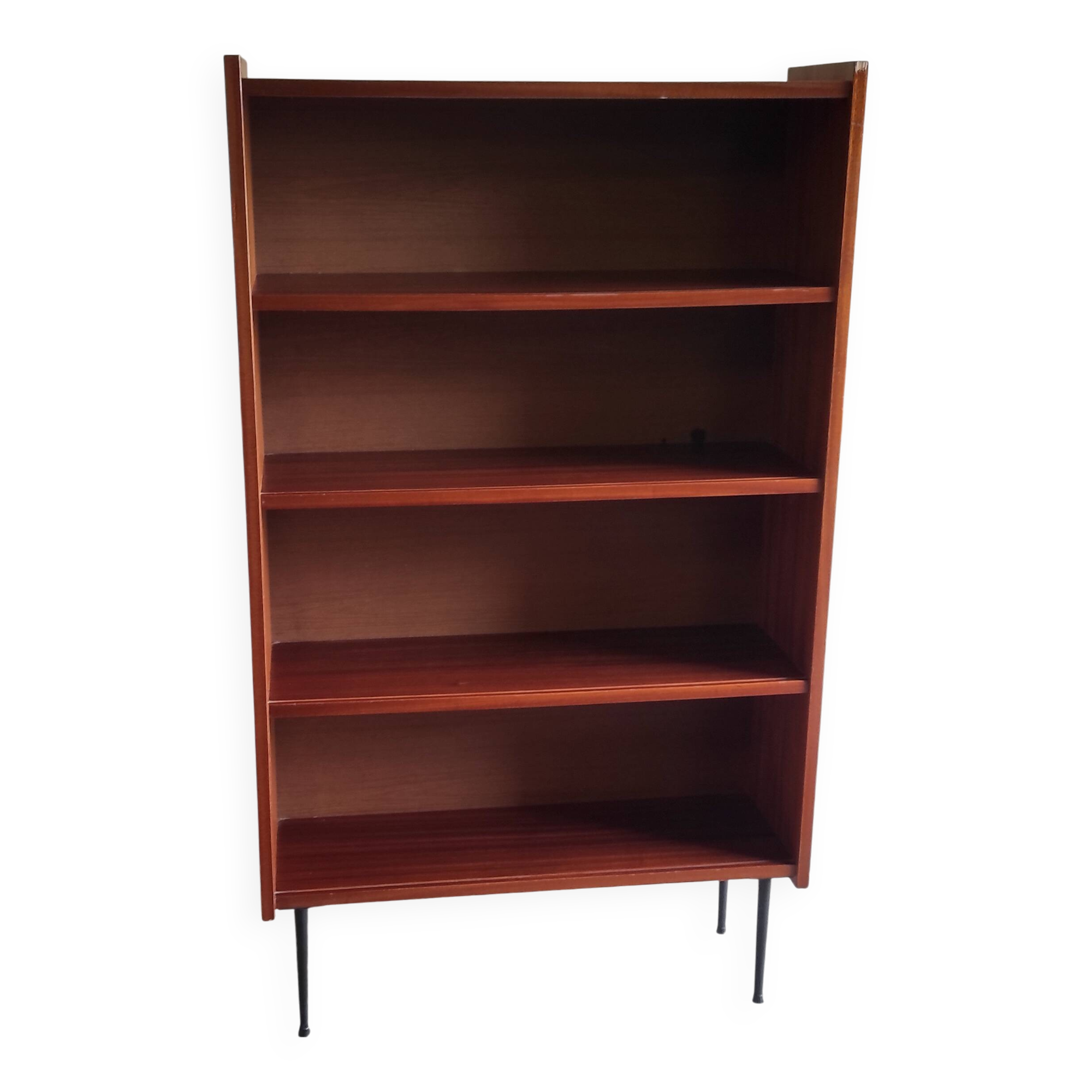 Modernist teak bookcase - 1960s