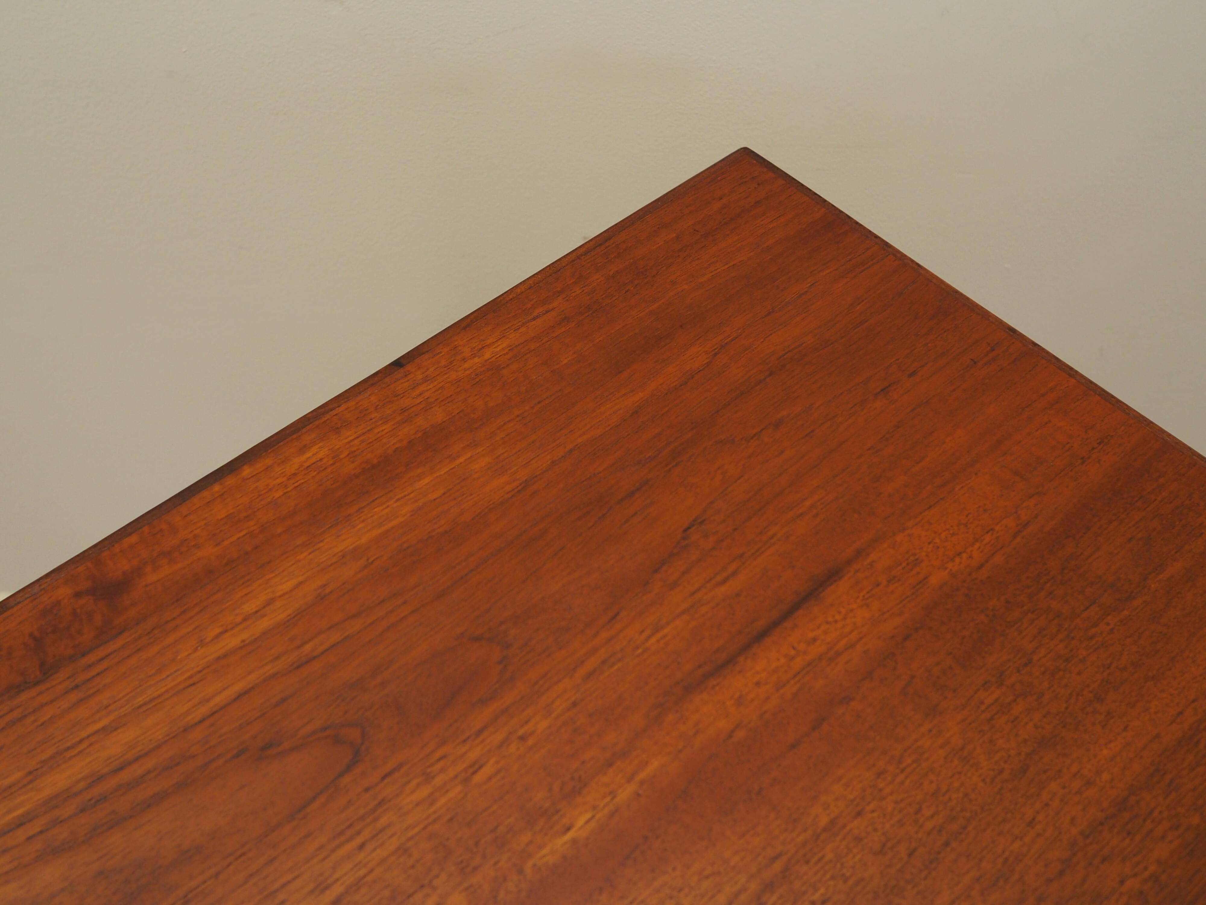 Teak desk, Danish design, 1970s, production: Denmark