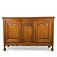 Very oak sideboard with 2 doors