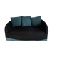 RIVIERA Sofa Sarah Lavoine – Black & Blue