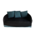 RIVIERA Sofa Sarah Lavoine – Black & Blue