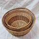 3 rattan pot covers