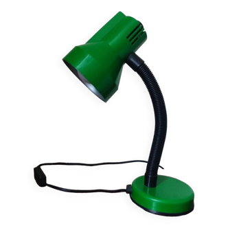 Vintage green desk lamp from the 80s