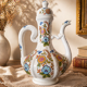 Vintage decorative faience jug
