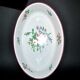 Flat hollow oval flower lamp lamp of KG Luneville