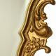 Gilded Deknudt Rococo Style Mirror Crested Mirror Acanthus 81cm