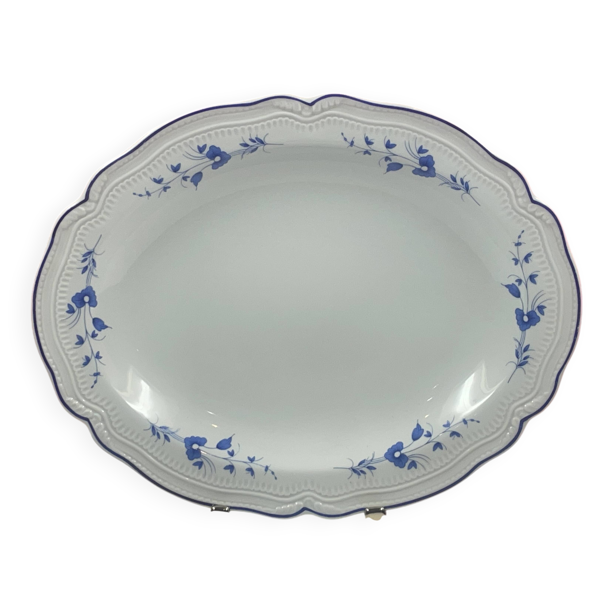 Limoges porcelain Bernardaud De Sabran - Oval dish