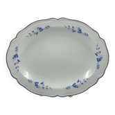 Plat ovale en porcelaine de Limoges Bernardaud  de Sabran