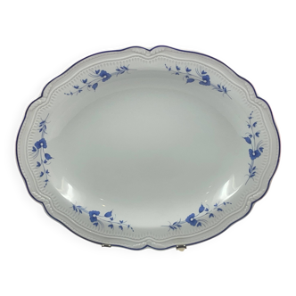 Limoges porcelain Bernardaud De Sabran - Oval dish