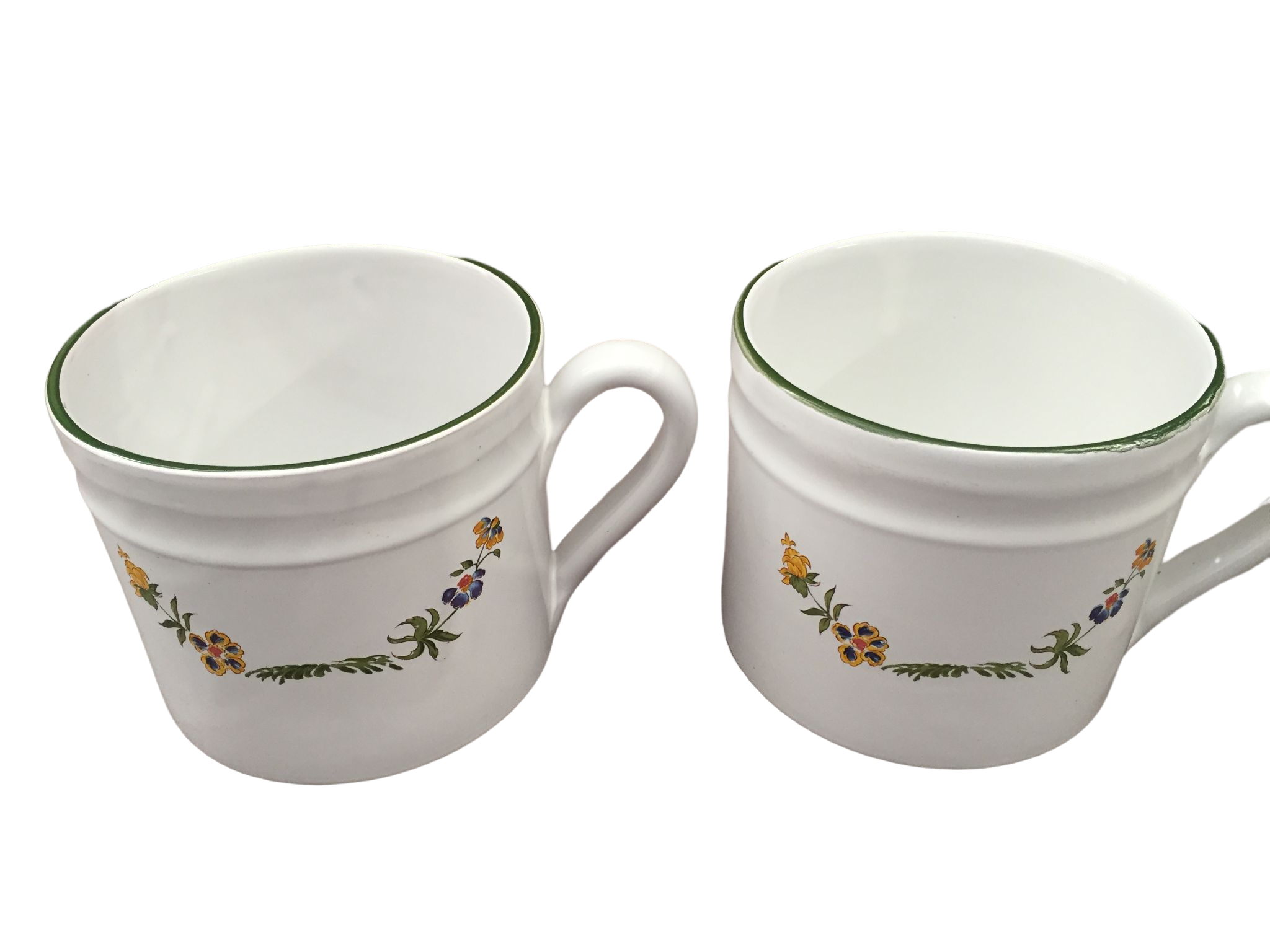 Two ceramic mug pot covers mugs mugs vases