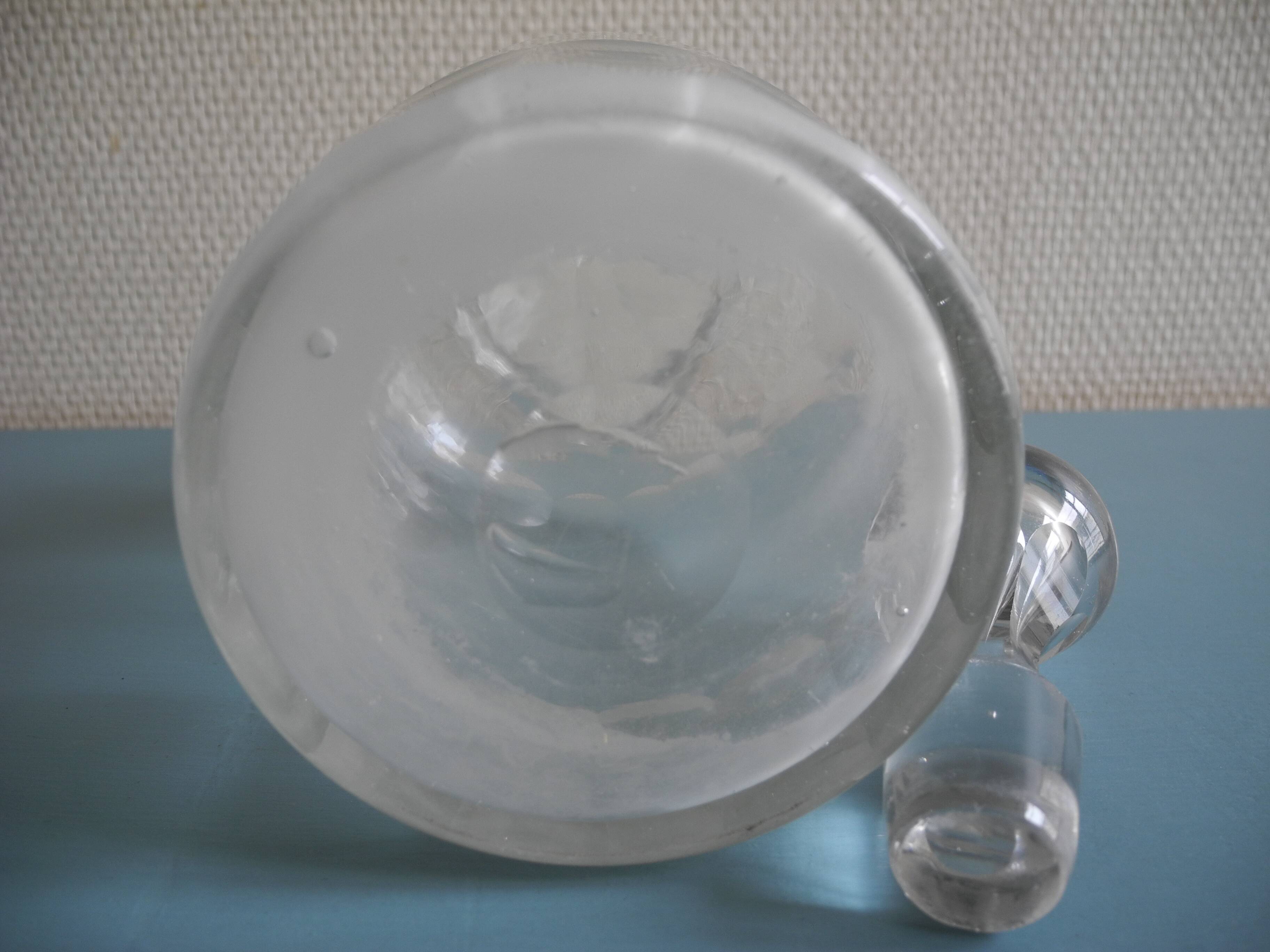 old blown glass wine carafe old blown glass wine carafe