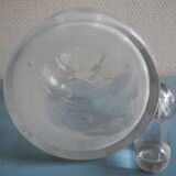 Carafe vin ancienne en verre soufflé