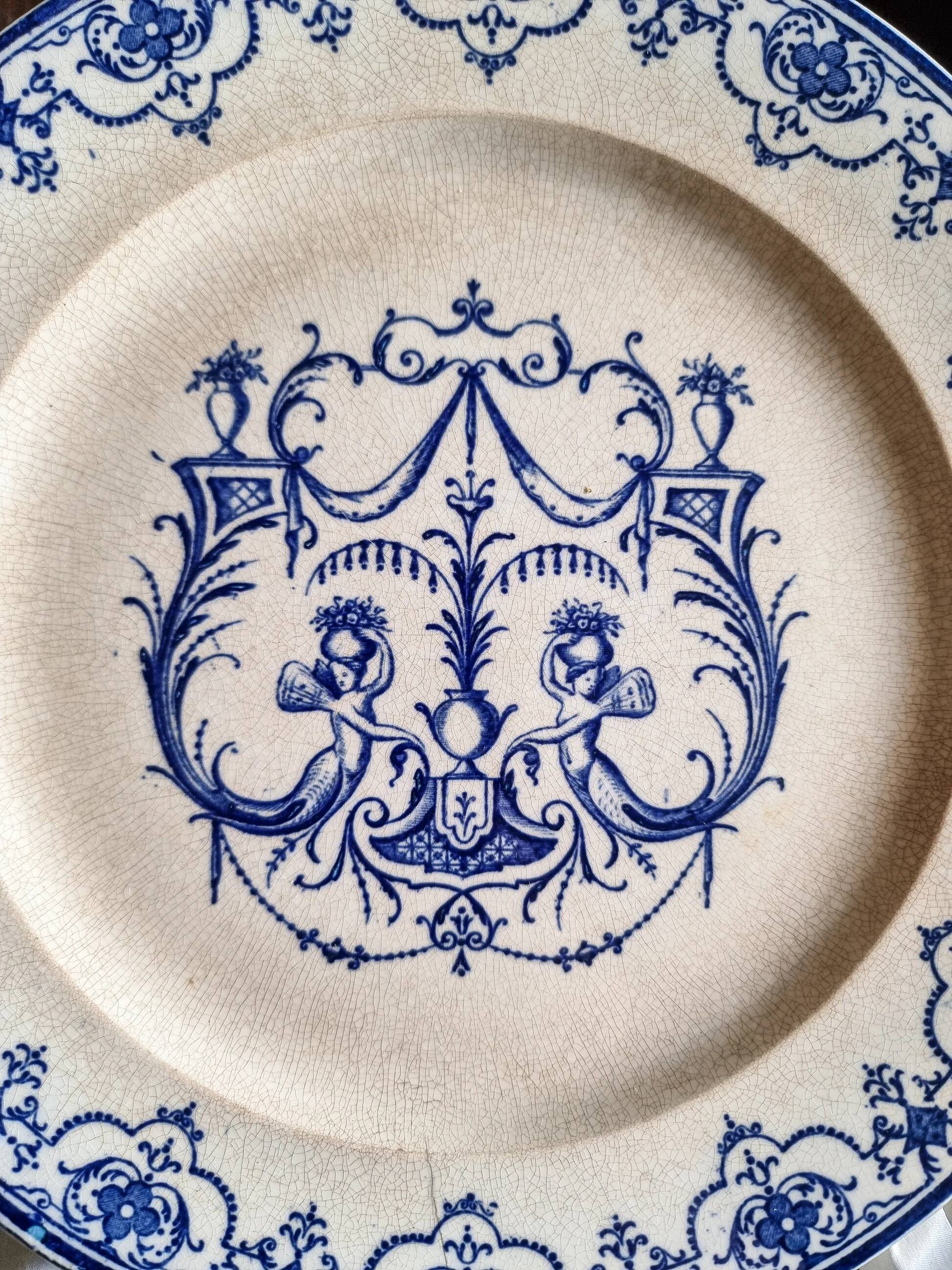 Raised Cake Plate - Jules Vieillard