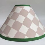 Checkered lampshade