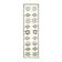 1970s Vintage Turkish Hand-Knotted Wool Cotton White Runner Rug 90X310