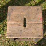 Tabouret vintage en bois