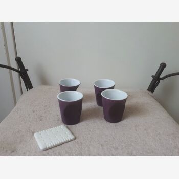 Lot de 4 magnifiques tasses de marque Revol