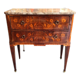 Chest of drawers 2 drawers Louis XVI