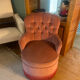 Fauteuil crapaud vintage
